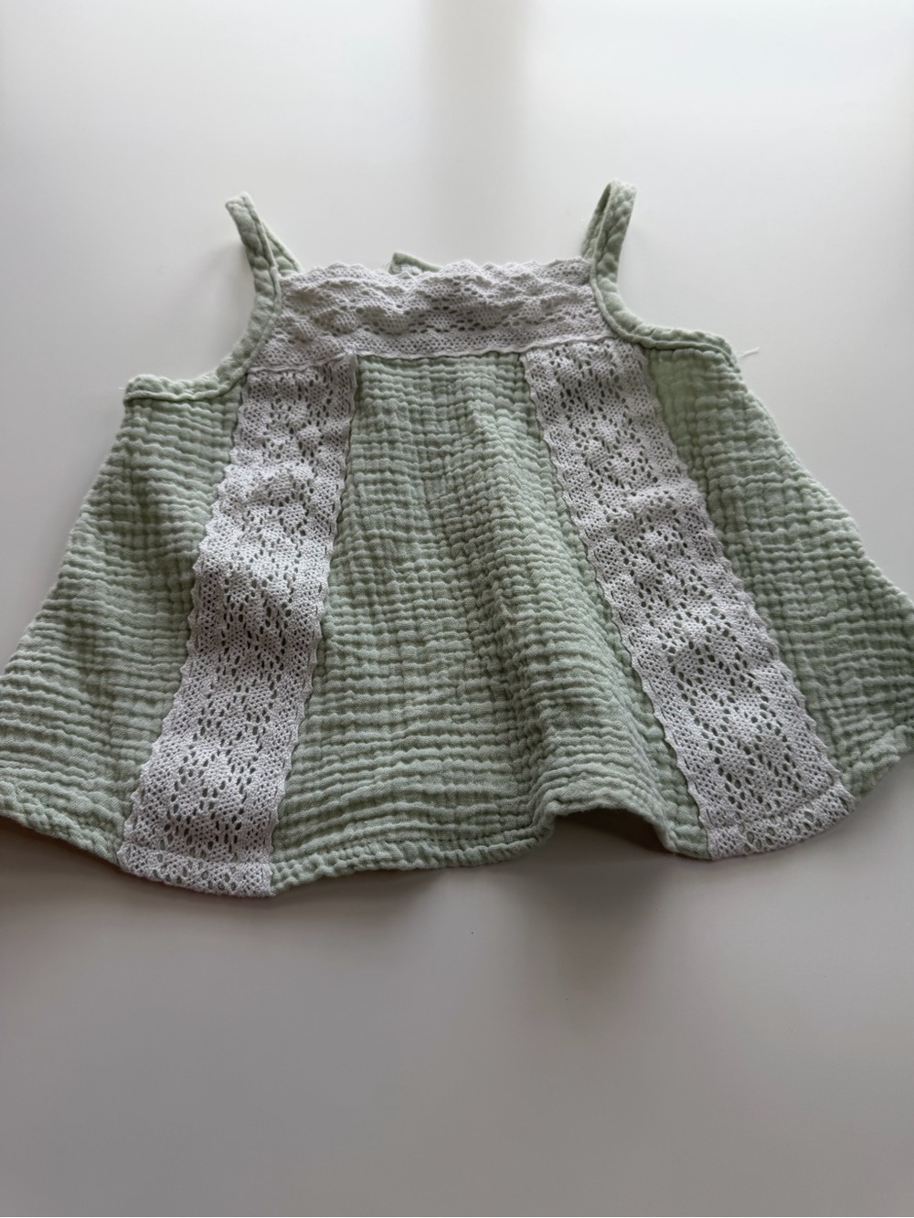 Rachel Zoe Mint Green Two-Piece Textured Tank & Shorts Set - Picture 4 of 7